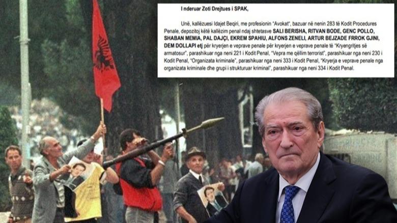 Avokati kallëzon në SPAK Sali Berishën dhe 9 ish-zyrtarë të tjerë
