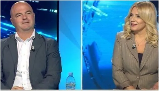 VIDEO/ Deputeti ‘ngrin’ në studio, sheh ‘live’ arrestimin e vëllait të tij