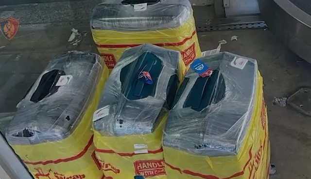 Arrestimi i kinezëve me drogë në Rinas, dalin pamjet e aksionit