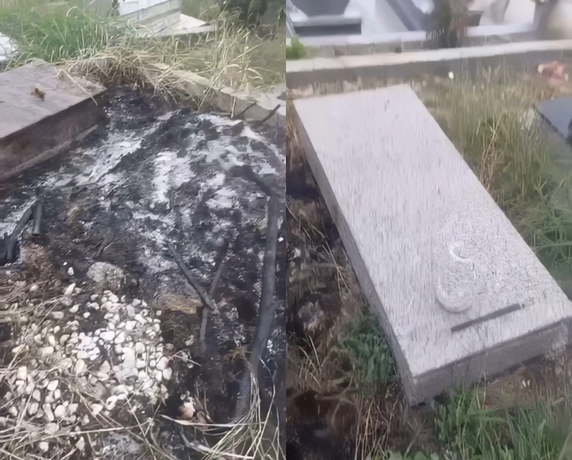 Horror në Fier! Varrezave u vihet flaka, thyhen edhe qivuret