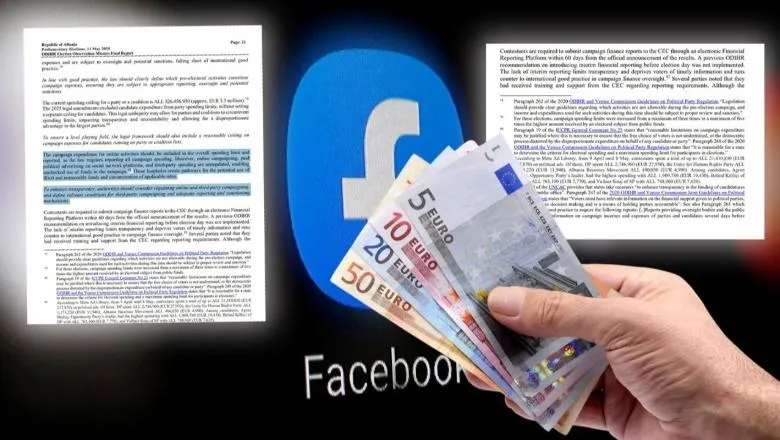 Zgjedhjet/ Ja sa shpenzuan partitë e kandidatët në rrjete sociale