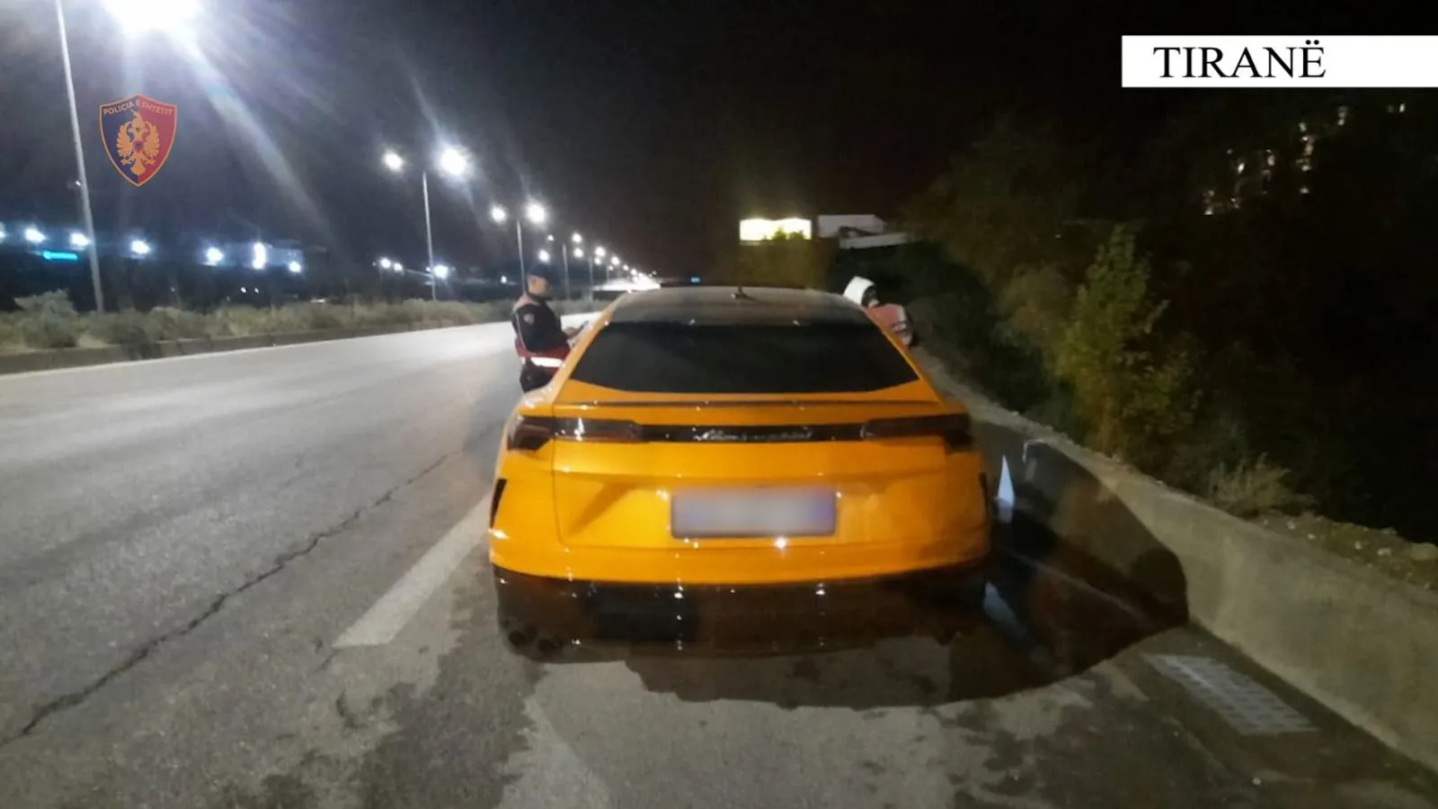 Sekuestrohet “Lamborghini Urus” në Tiranë, policia zbardh detajet