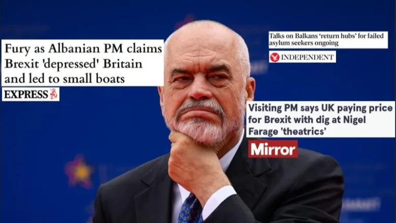 Mediat britanike ‘shpërthejnë’ pas deklaratave të Ramës në Londër