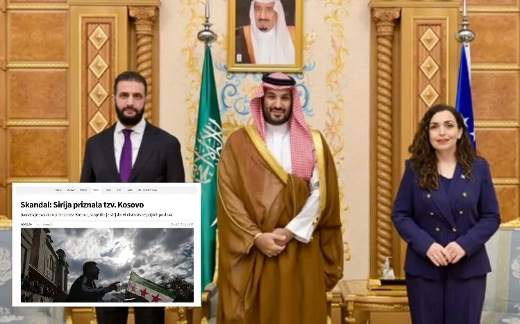 Njohja e Kosovës nga Siria tërbon keq serbët