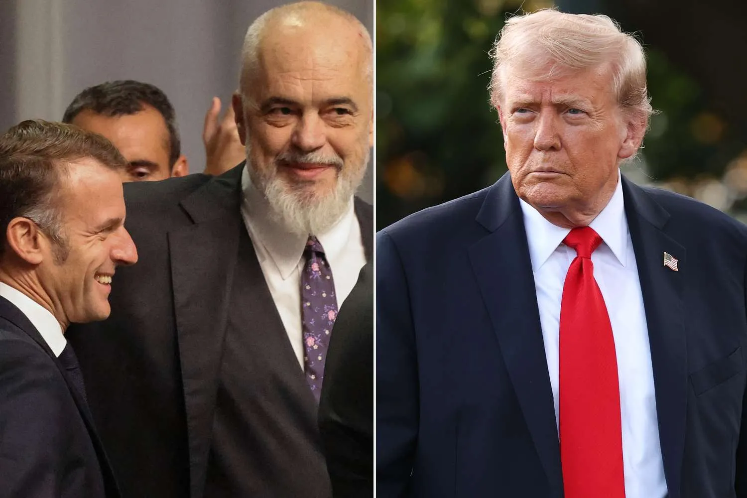 Edi Rama “molla e sherrit” mes Trump dhe Macron?
