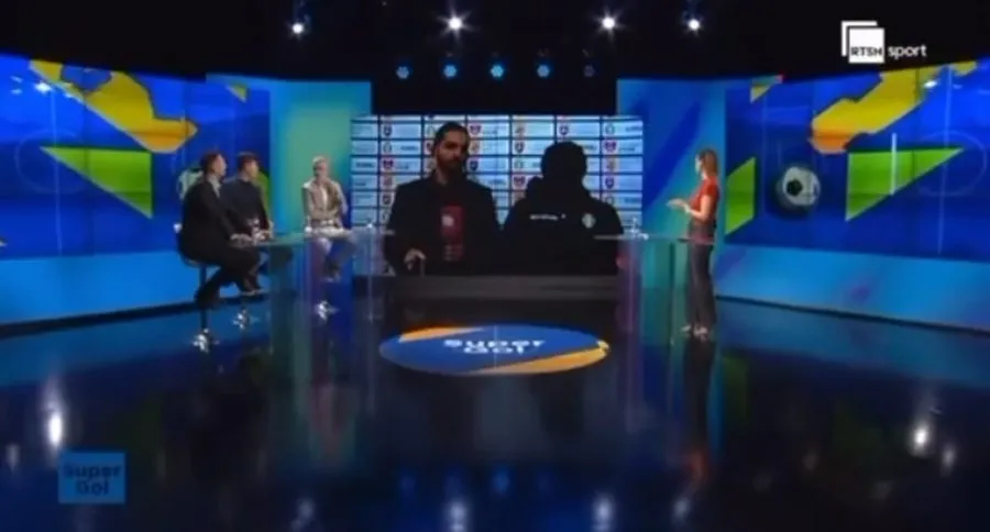 Skandali i RTSH, moderatorja tallet me futbollistin afrikan