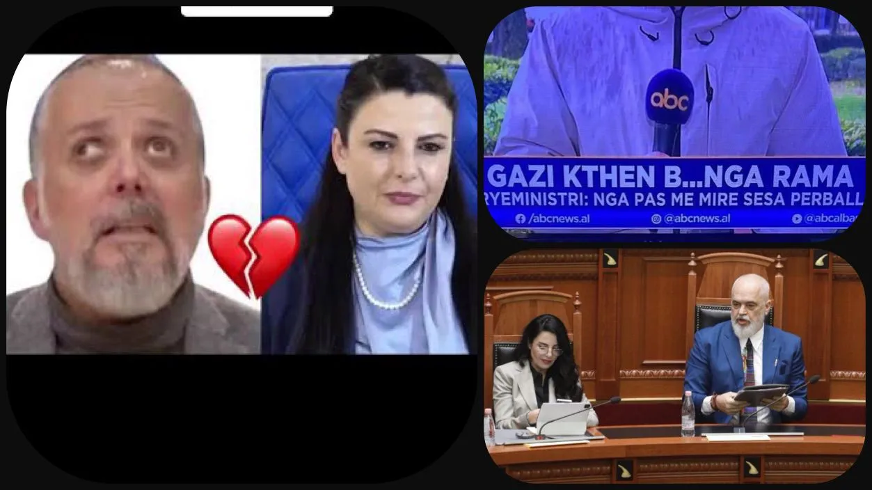 KUR GAZETARIA SHKATËRROHET NGA GAZETARËT E OBORRIT