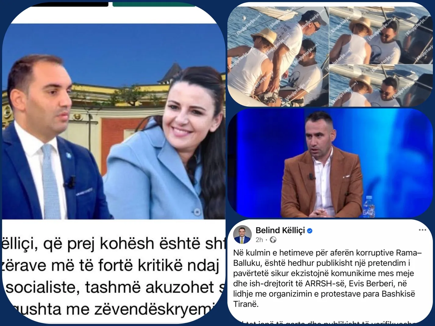 Përplasja e fortë mes Belind Këlliçit dhe gazetarit Almer Toska
