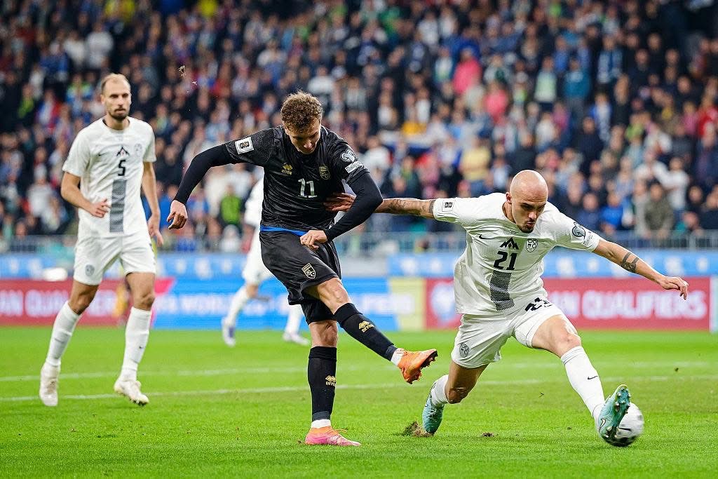 Mrekulli Dardane, Kosova turpëron Slloveninë në shtëpi