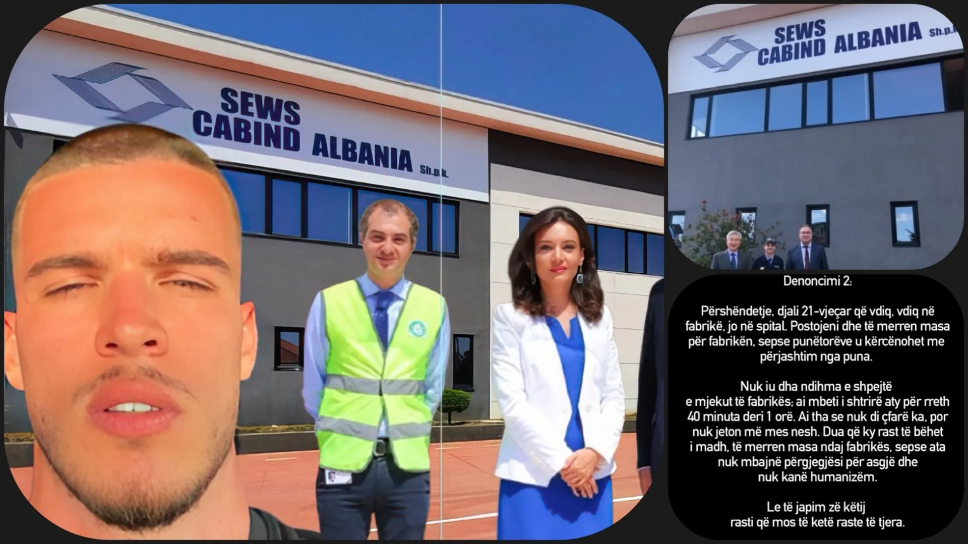 Denoncimi/ Skandaloze në fabrikën “SEES Cabind Albania”