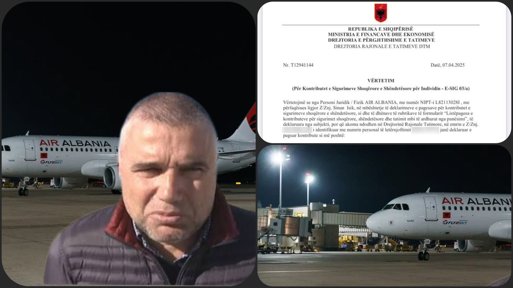 Denoncimi për  “Air Albania”: S’na kanë paguar sigurimet