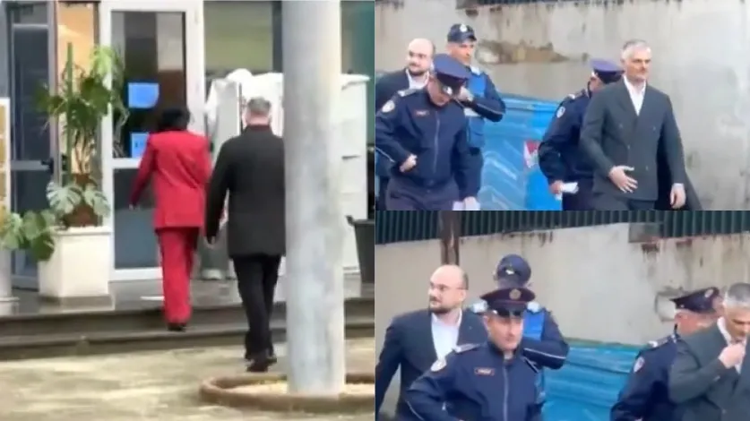 E pezulluar nga detyra/ Balluku mbërrin në GJKKO