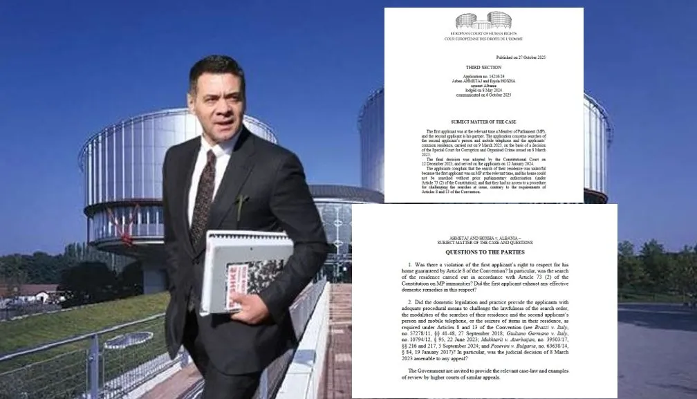 Arben Ahmetaj padit Qeverinë Shqiptare në Strasburg