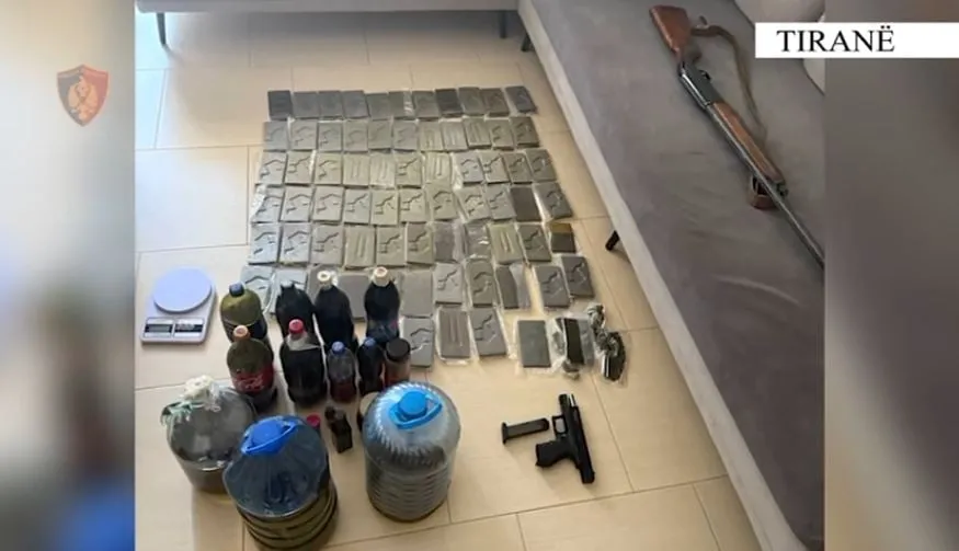 Goditet rrjeti i drogës në Tiranë, 25 persona në pranga