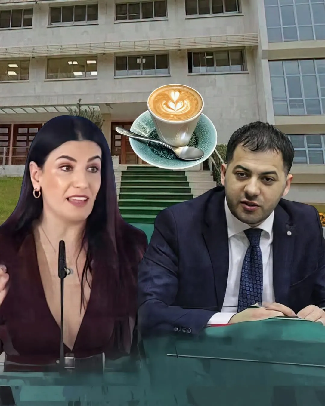 Takimet “private” Mirlinda Karçanit me Gys Agasin në zyrë