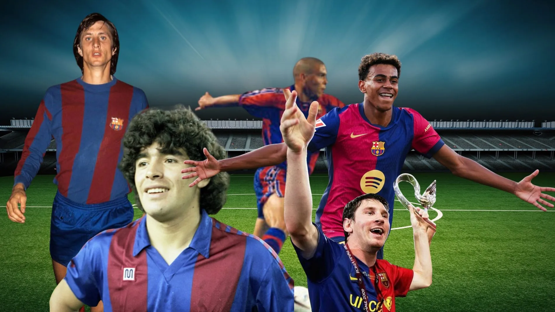 Gjenitë e futbollit kalojnë gjithmonë nga Barcelona
