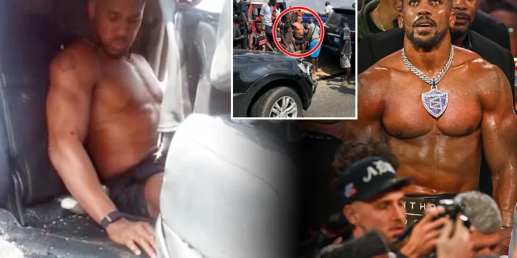 VIDEO/ Kampioni i boksit, Anthony Joshua pëson aksident shokues