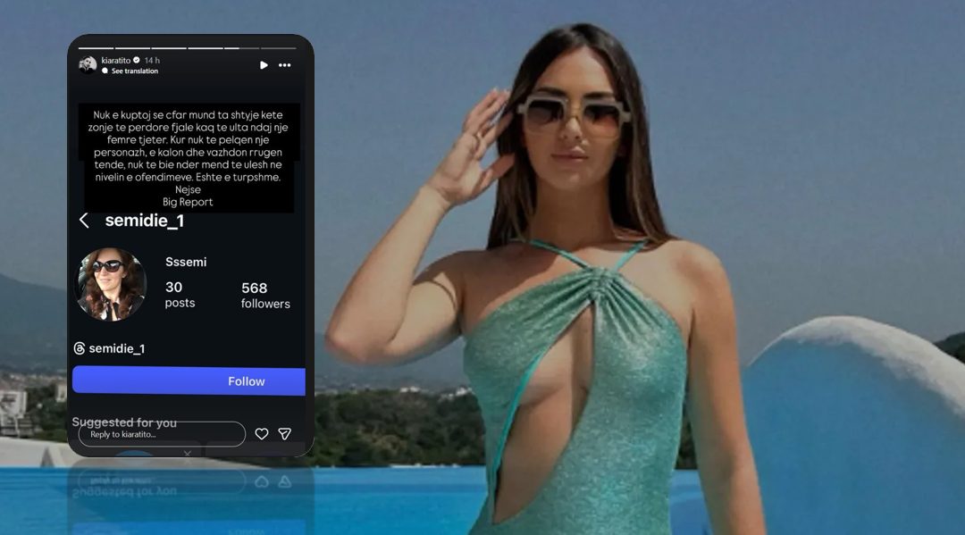 E ofendoi, Kiara Tito nuk përmbahet dhe ‘i nxjerr bojën’ ndjekëses