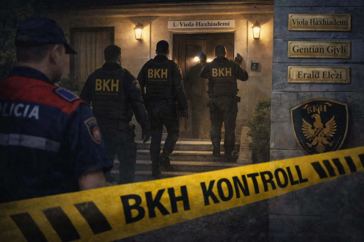 BKH zbarkon në banesat e zyrtëve, policia lihet jashtë