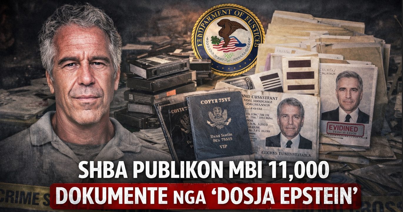Publikohen mbi 11 mijë dokumente të reja të dosjes së Epstein