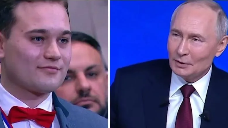 Direkt nga konferenca e Putinit, gazetari bën propozimin e vitit