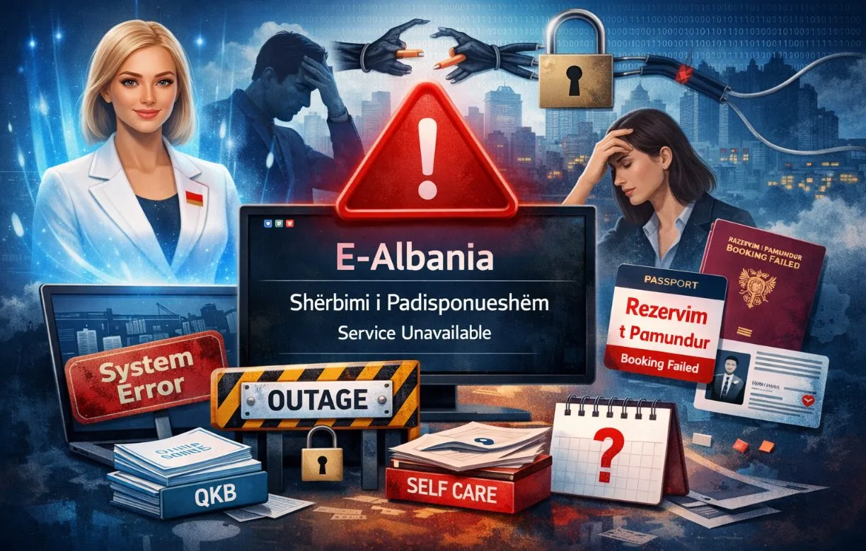 “Shteti online” në kolaps, “tërbohen” bizneset: E patolerueshme