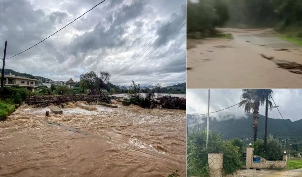 Stuhia Byron “mbërthen” Greqinë me përmbytje dhe stuhi të forta
