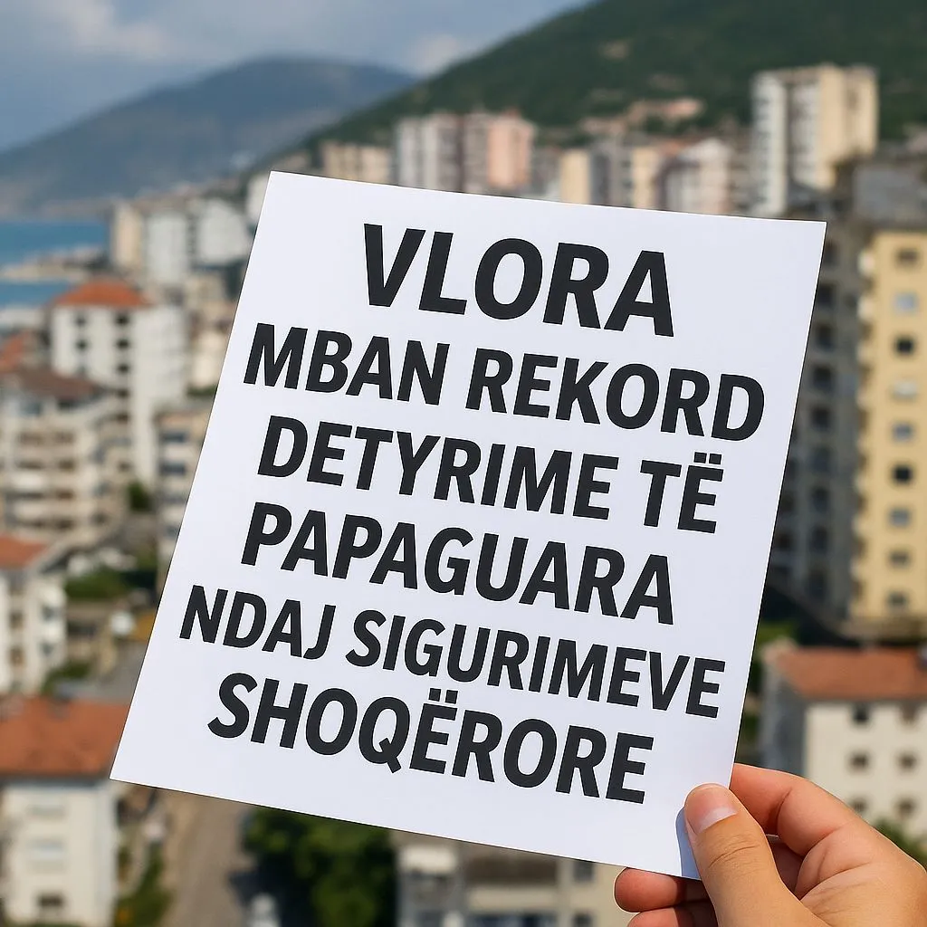 Vlora, rekord kombëtar për borxhet e papaguara të sigurimeve shoqërore