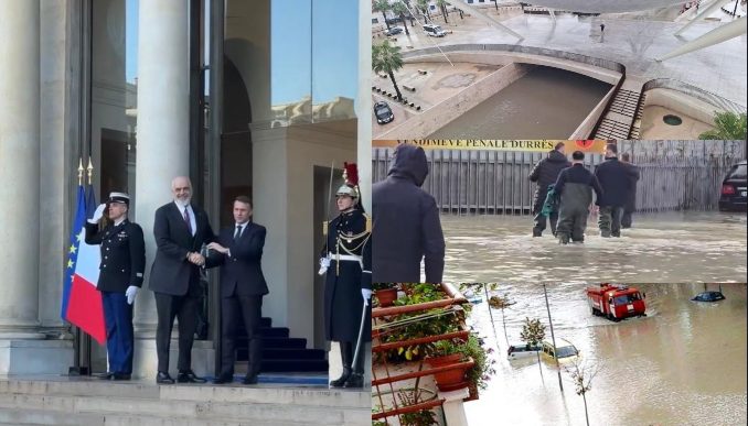 Shqipëria nën ujë, Rama në Paris