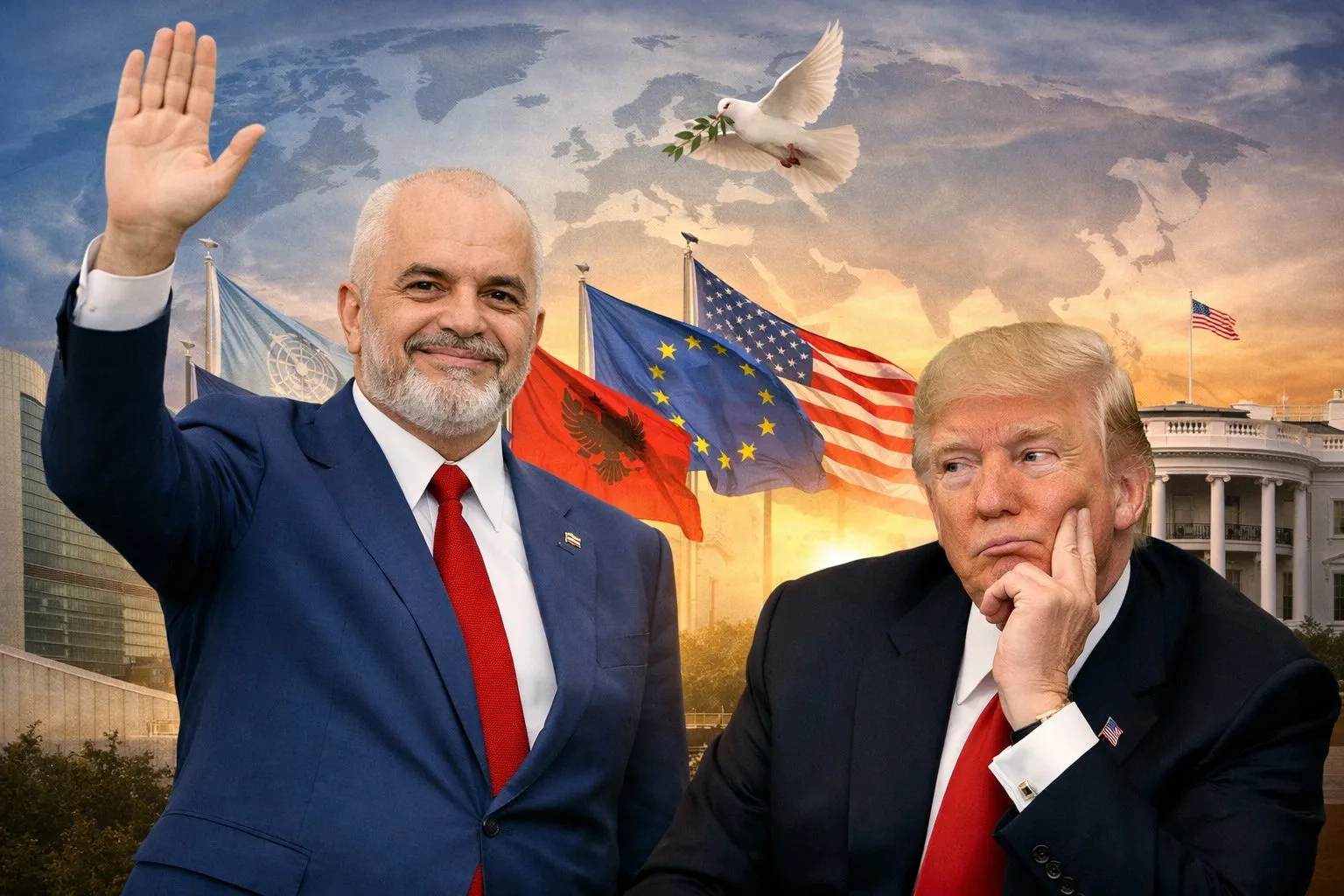 Bordi i Paqes, ‘lideri global’ më në fund ‘i shuan ankthin’ Trump-it