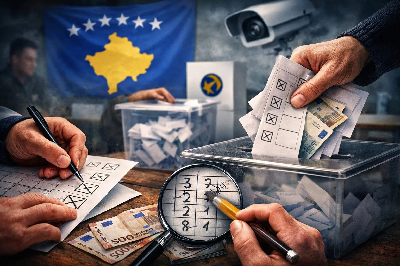Mbi 100 të arrestuar për manipulime votash në Kosovë