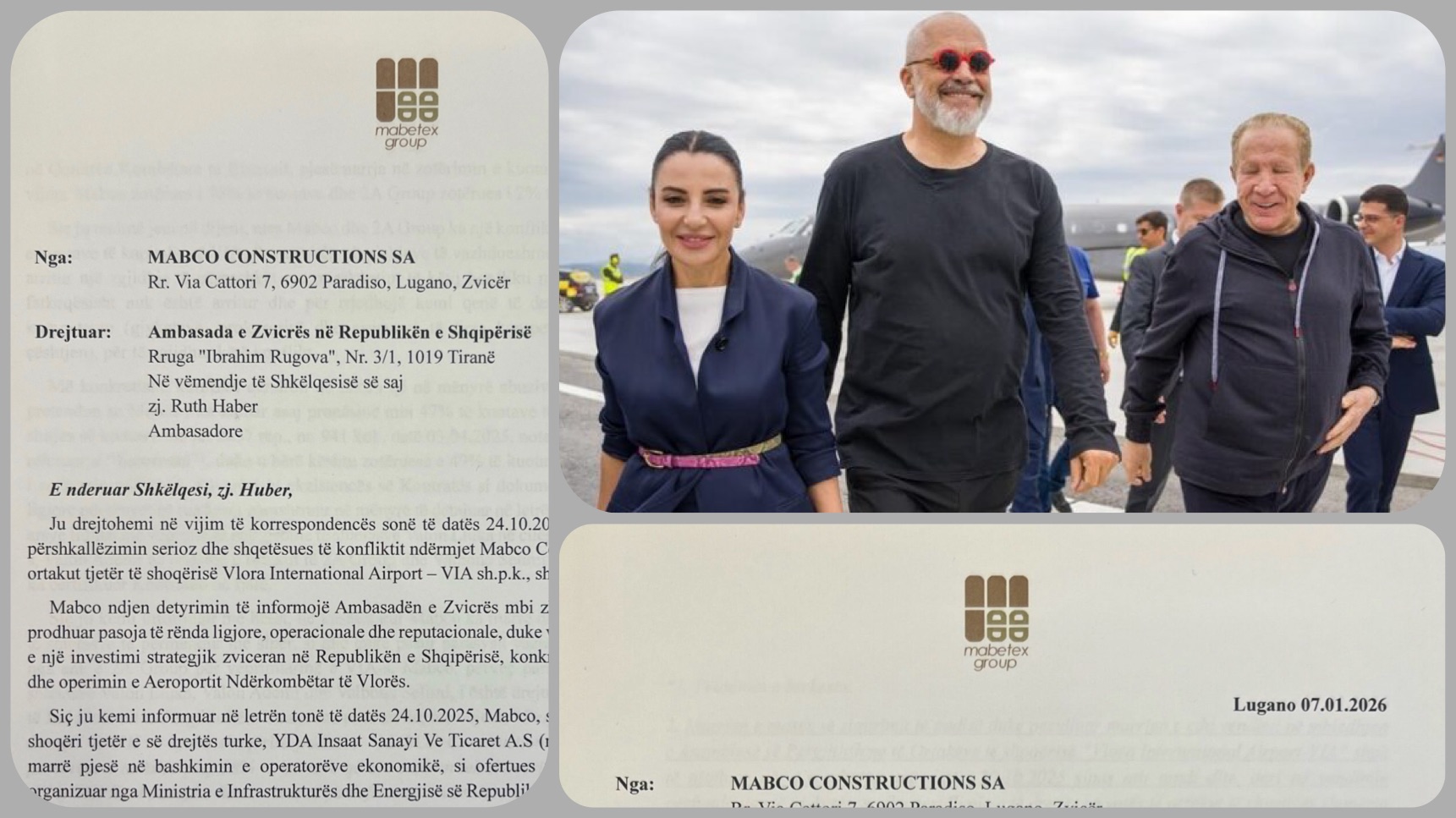 Pacolli kërkon ndërhyrjen e Ballukut dhe Ambasadës zvicerane për bllokimin e Aeroportin