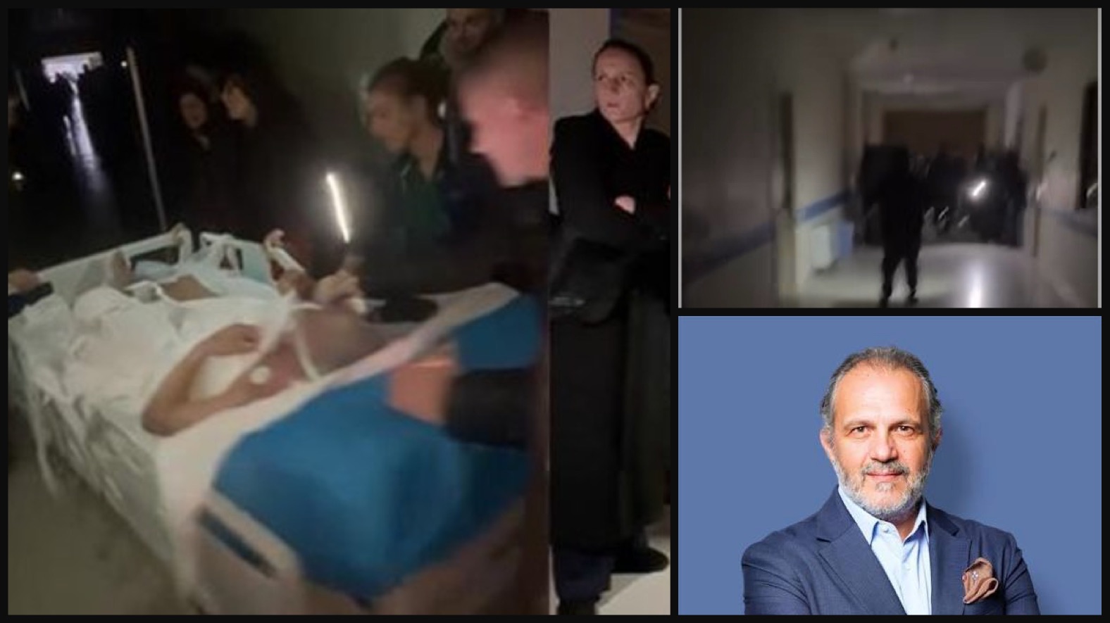 QSUT pa drita, pacientët u nxorën nëpër korridore