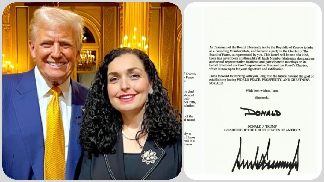 Presidentja e Kosovës Vjosa Osmani merr ftesë nga Donald Trump