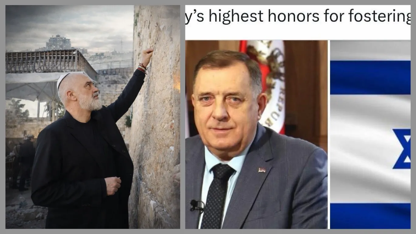 Dodik i ftuar nderi në Izrael – “Hallexhinjtë” në Izrael!