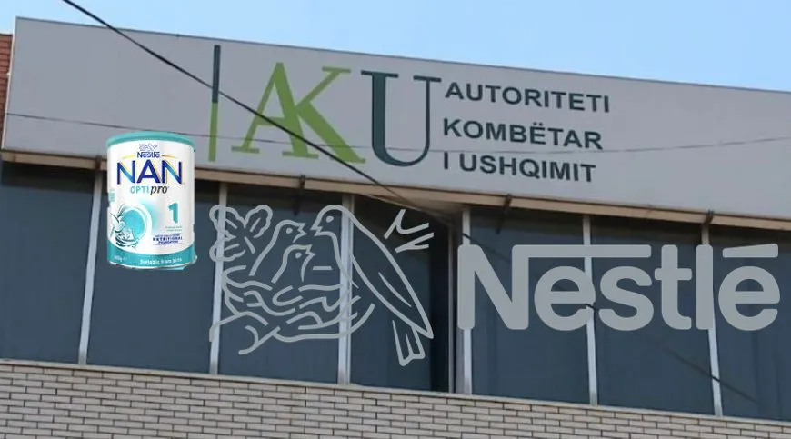 Rezultoi me baktere, AKU tërheq nga tregu qumështin e bebeve të Nestle