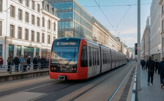 Historike nga Luksemburgu, transporti publik falas në gjithë vendin