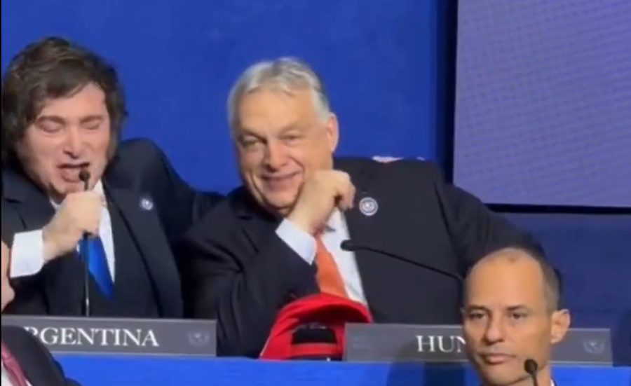 Karaoke në Bordin e Paqes, Orbán dhe Milei “rrëmbejnë” skenën para Trump