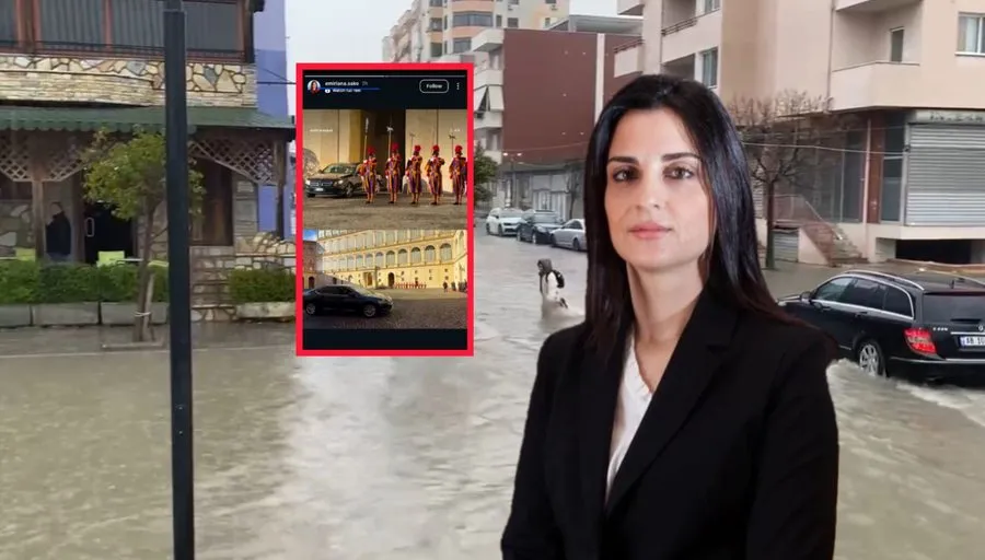 Banorët në ujë, Sako në Instagram: Durrësi pa drejtim!