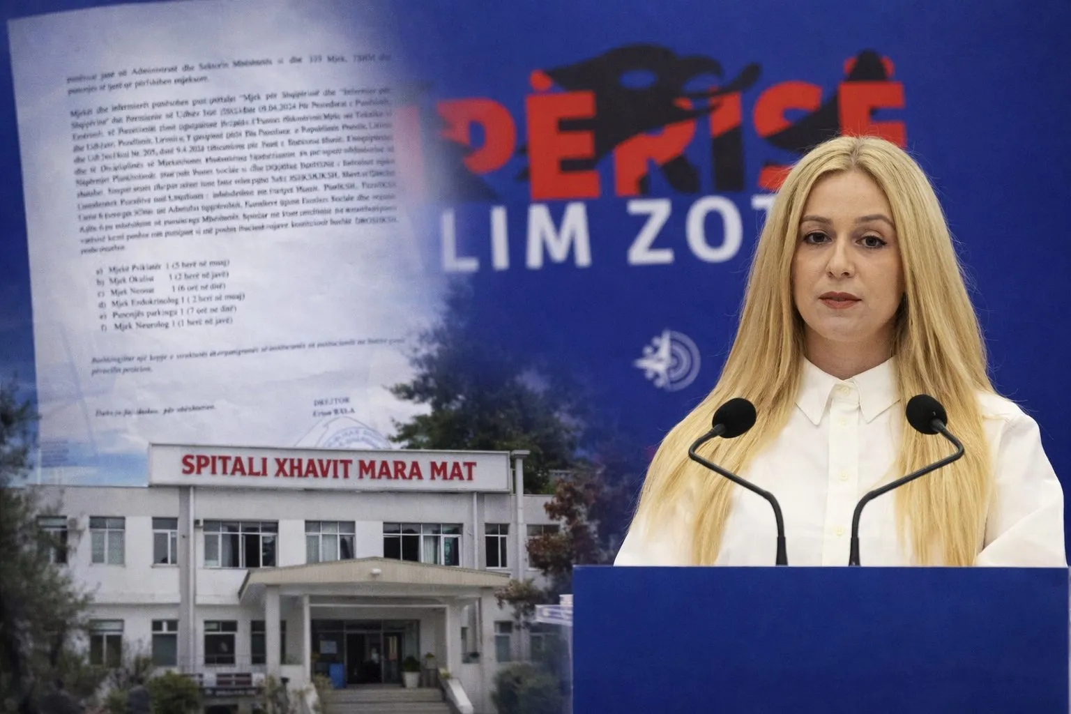 Mungesa në Spitalin “Xhavit Mara” në Mat, Denisa Vata ngre alarmin