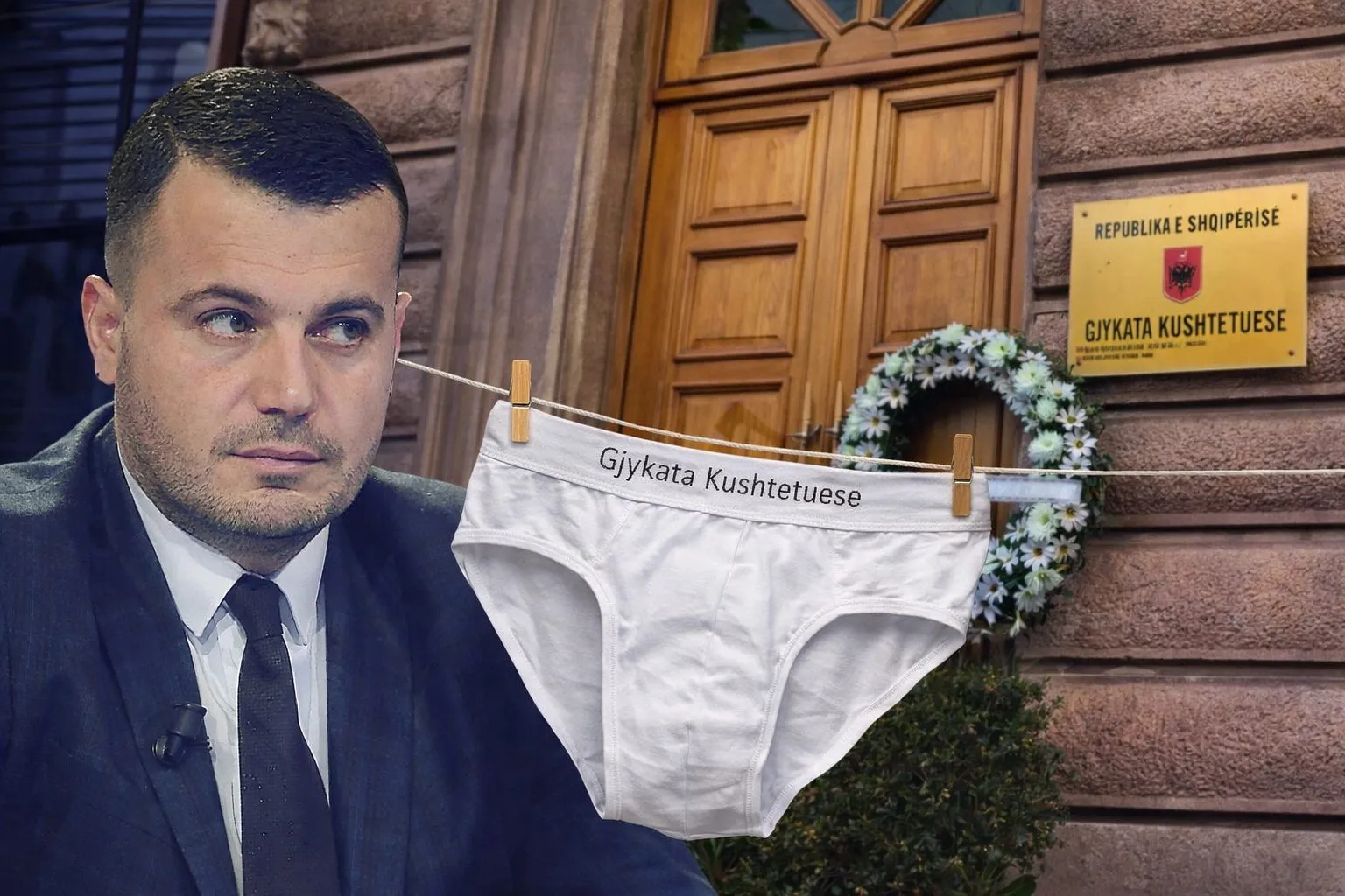 Gazetari telendis gjyqtarët e Kushtetueses
