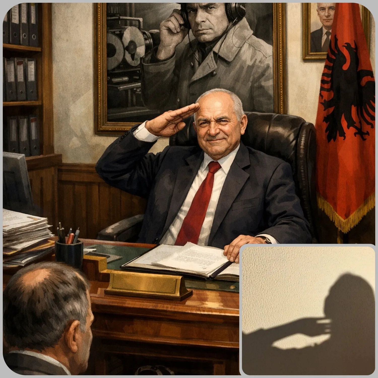 Kur njè ish sigurims kthehet në titullar institucioni.