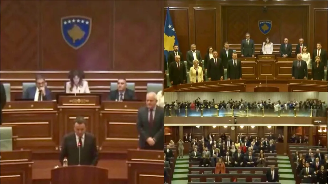 Kuvendi zgjedh qeverinë e Kosovës me 66 vota pro dhe 49 kundër