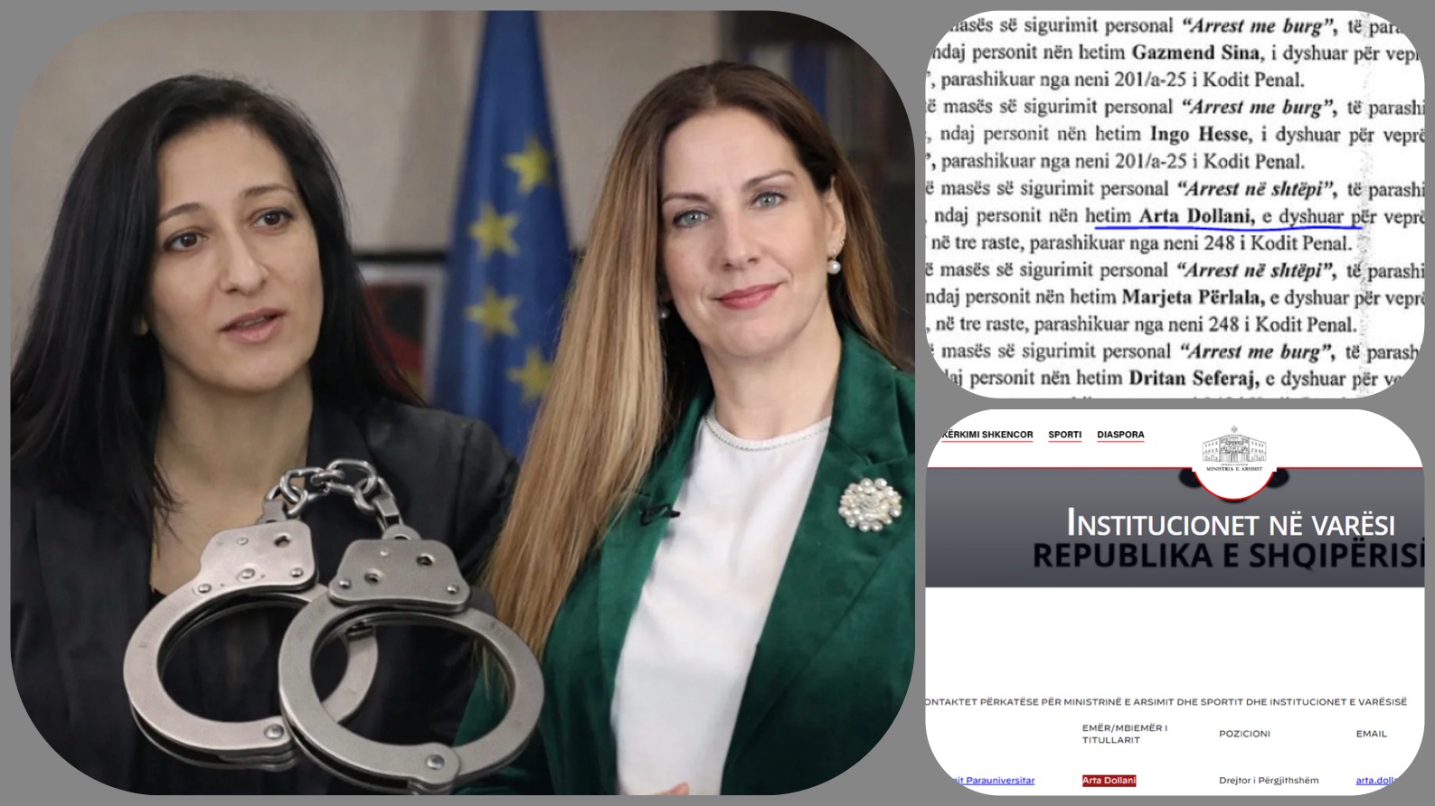 Mirela Kumbaro gënjeu,Arta Dollani në hetim për dosjen e mbetjeve