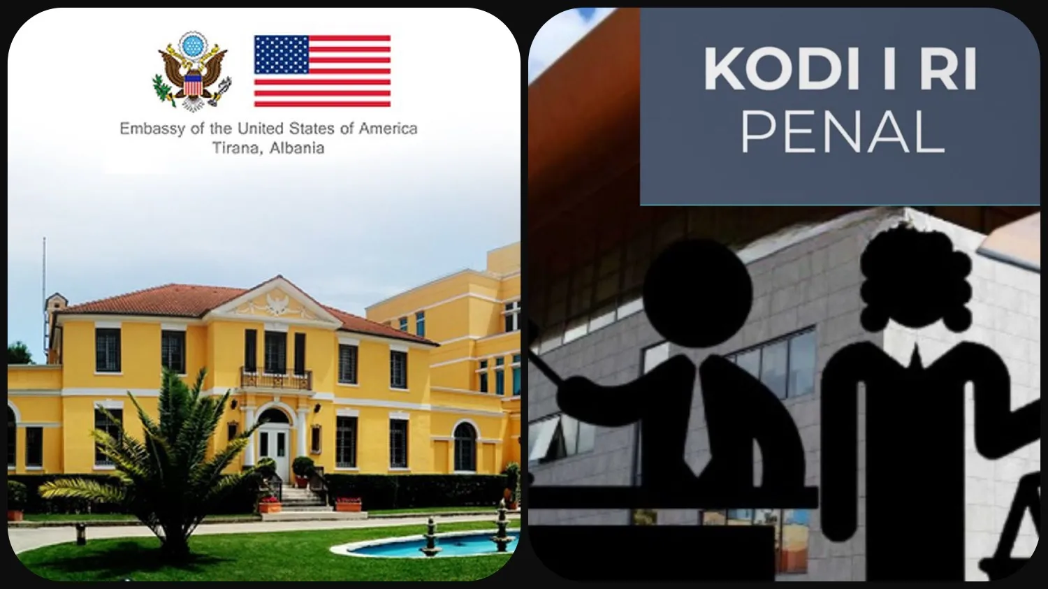 Ambasada Amerikane reagon për ndryshimet ligjore të Kodit Penal,
