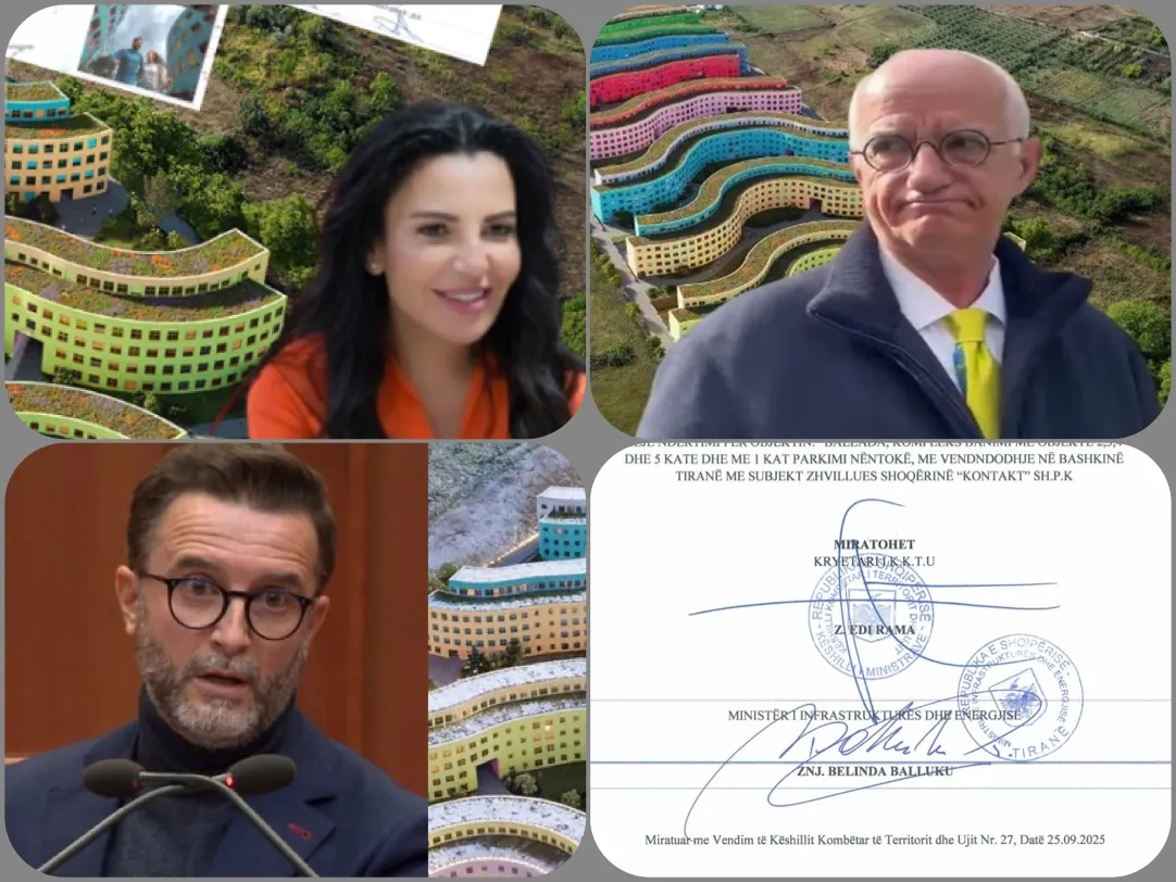 “Ballada” e betonit mbi kodrat e Farkës