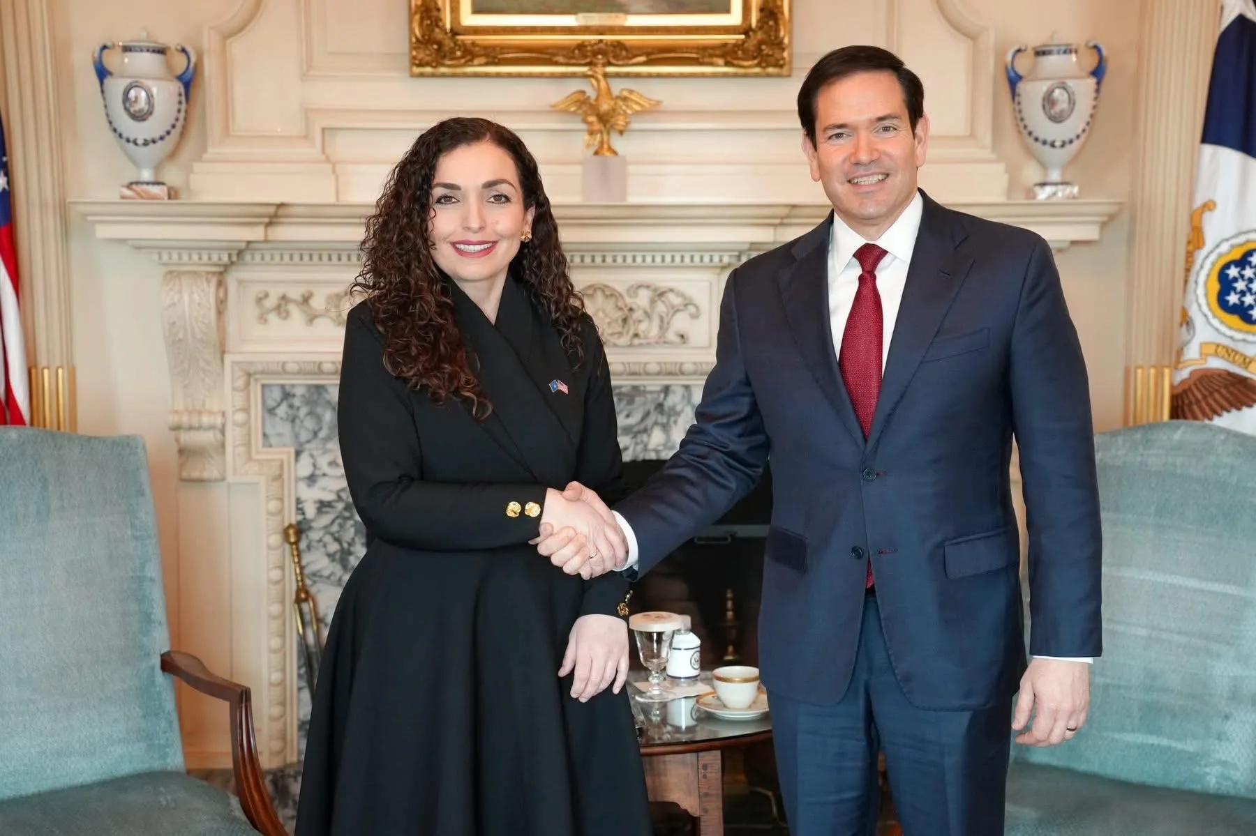 SHBA–Kosovë, partneritet i pathyeshëm: Takimi mes Vjosa Osmanit dhe Marco Rubio