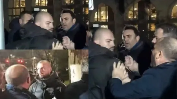 Një video turpëruese mes deputetëve dhe  dy policëve civilë në protestë