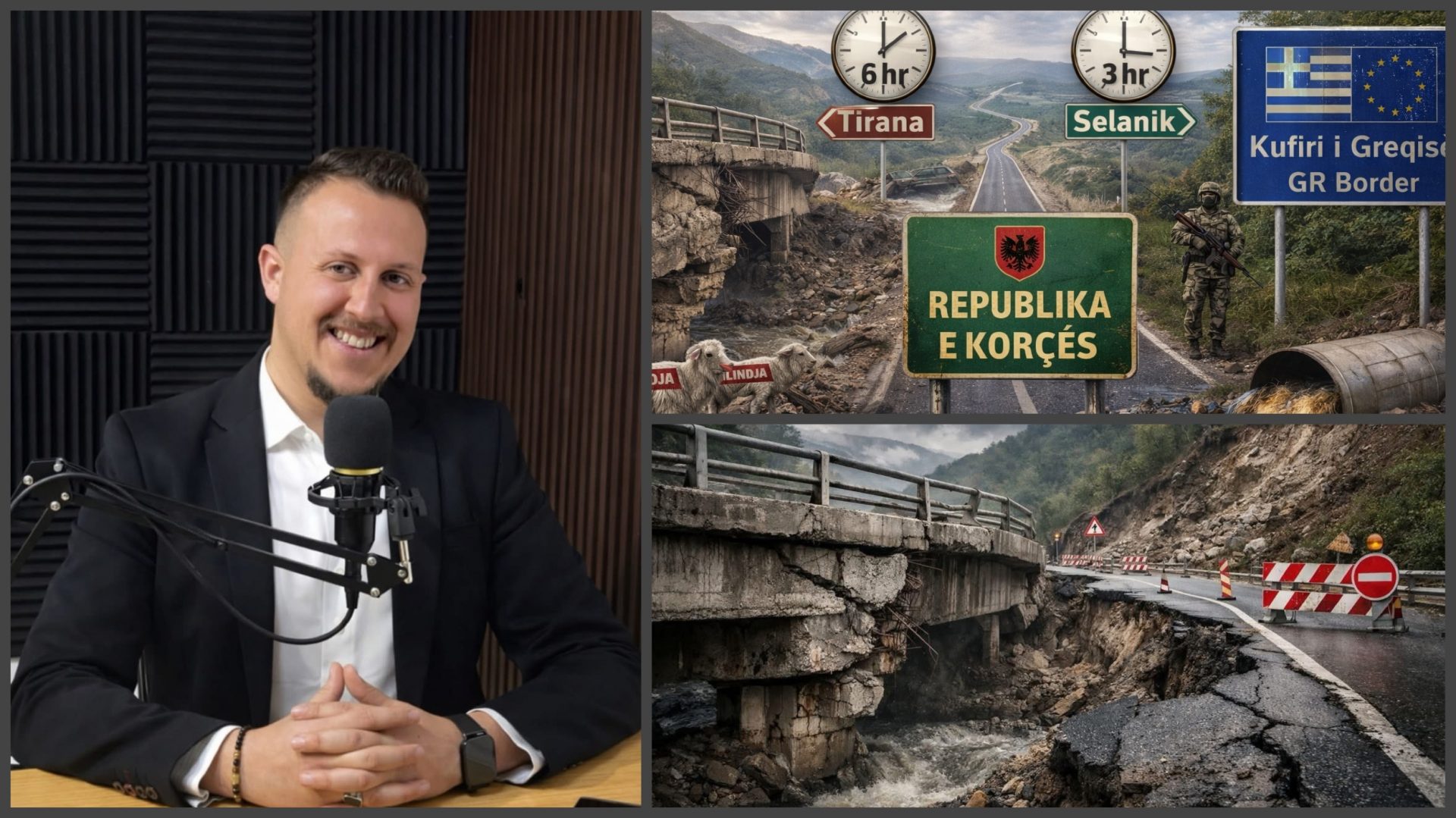 KORÇA REPUBLIKË?! – 6 orë për në Tiranë, 3 orë për në Selanik