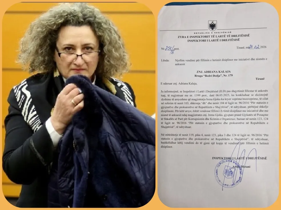 Gjyqtarja Irena me disa mbiemra, nën hetim disiplinor nga ILD